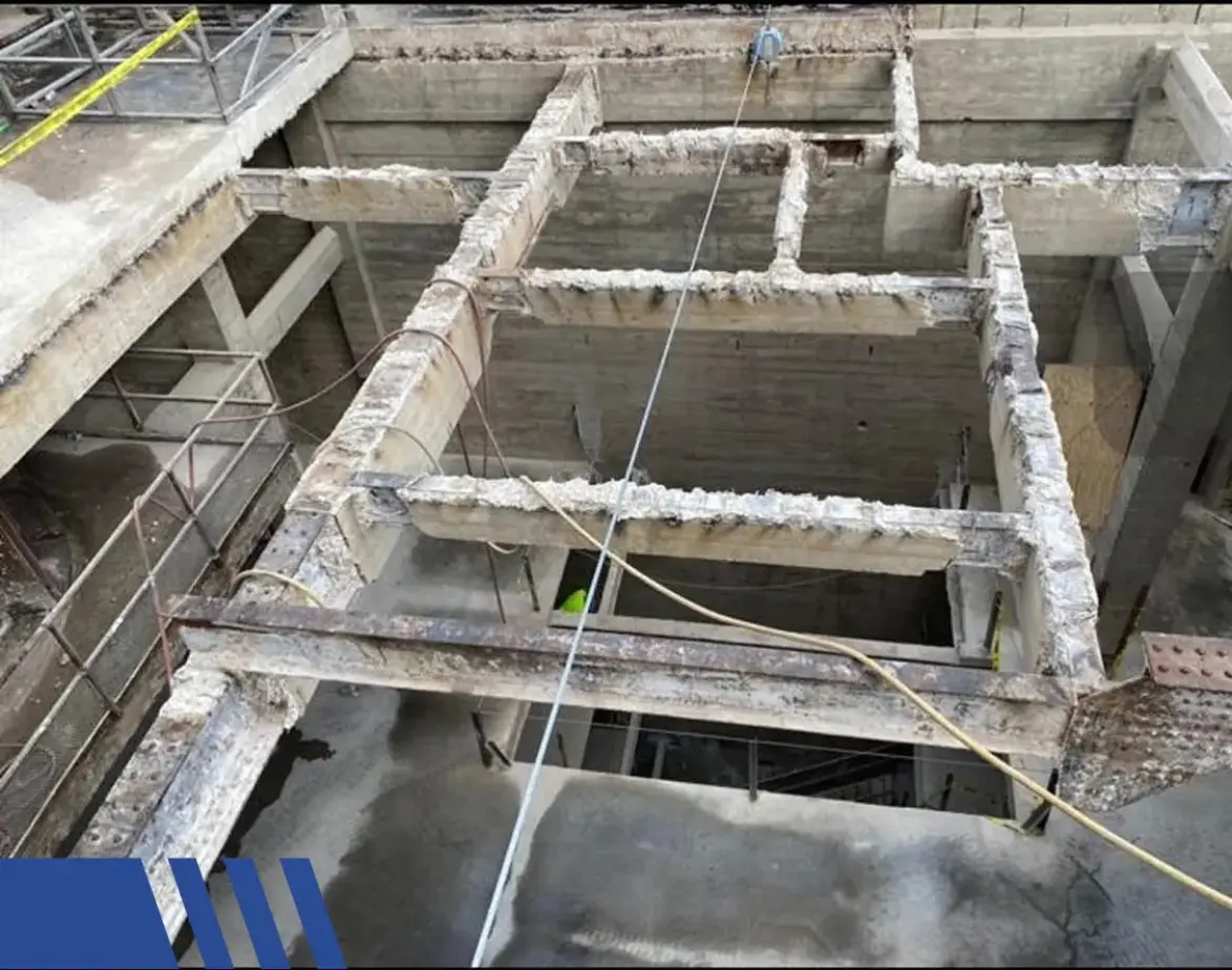 complex concrete demo project 1