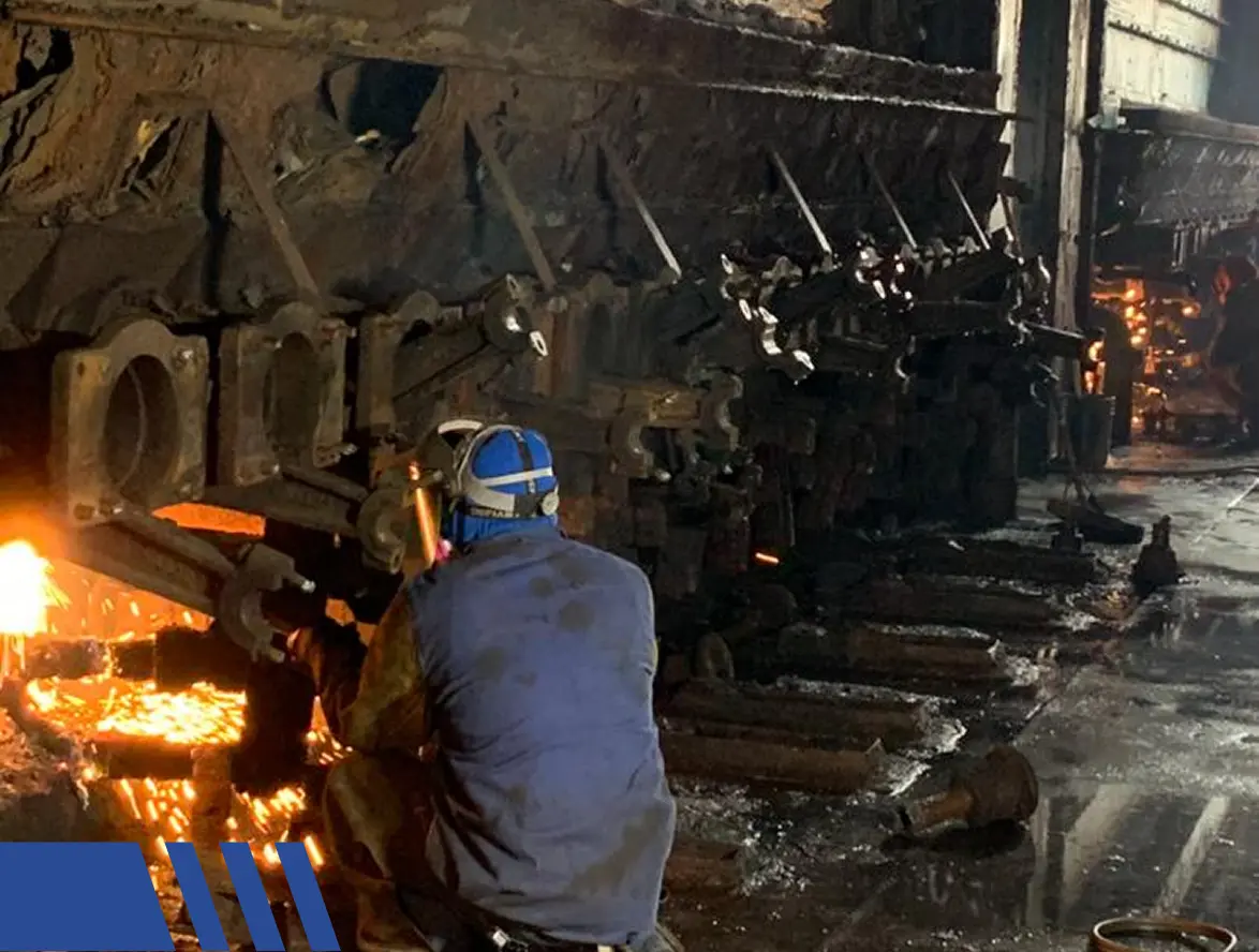torching in factory